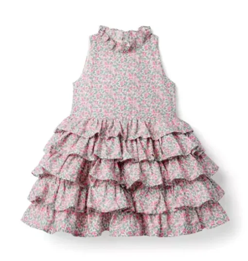 Colleen's Orchard Dress Made With Liberty Fabric