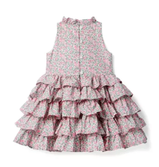 Colleen's Orchard Dress Made With Liberty Fabric