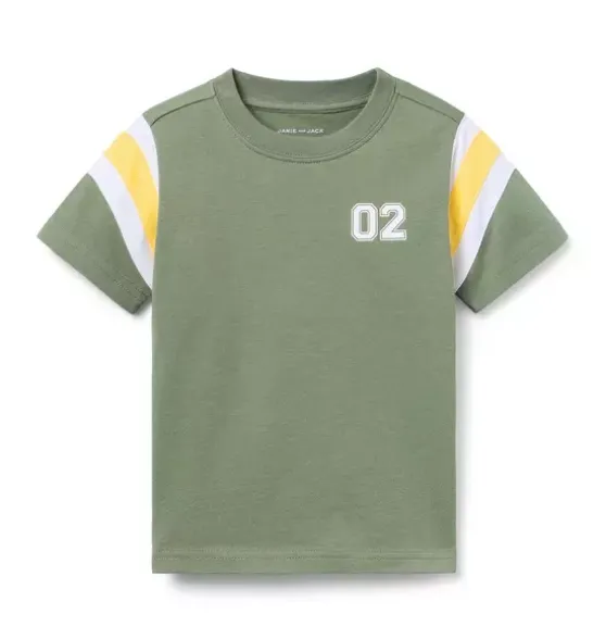 Colorblock Sleeve Tee