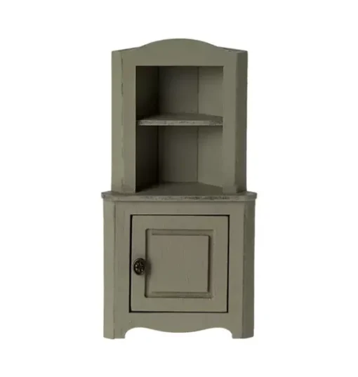 Corner Cabinet, Mouse - Light Green