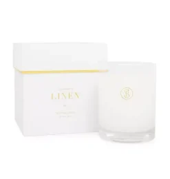 Crisp White Linen Signature Candle