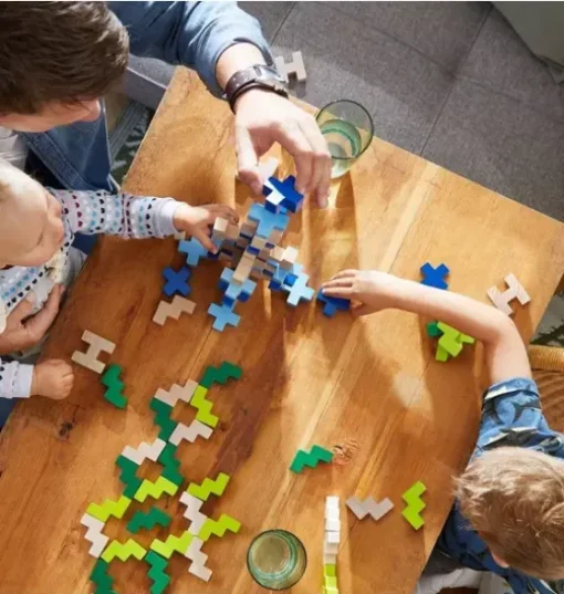 3D Viridis Wooden Stacking Game