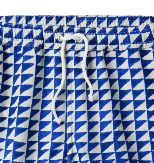 Dawne Florine Men's Tile Print Swim Trunk