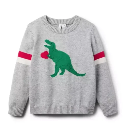 Dinosaur Heart Sweater