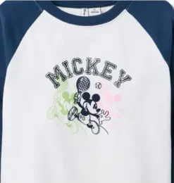 Disney Mickey Mouse Raglan Baseball Tee