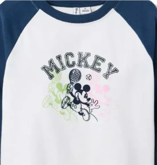 Disney Mickey Mouse Raglan Baseball Tee