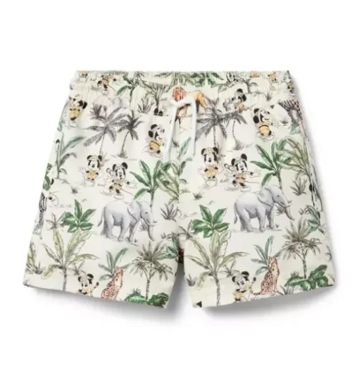 Disney Mickey Mouse Recycled Safari Swim Trunk
