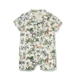 Disney Mickey Mouse Safari Baby Romper