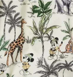 Disney Mickey Mouse Safari Ruffle Baby Romper