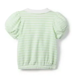 Disney Mickey Mouse Striped Polo