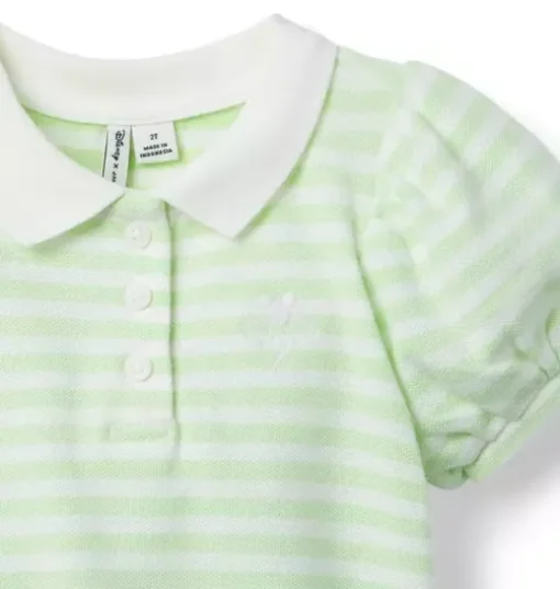 Disney Mickey Mouse Striped Polo