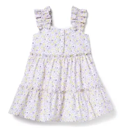 Ditsy Floral Ruffle Strap Dress