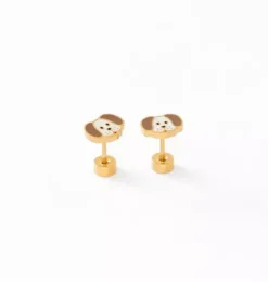 Dog Stud Earring