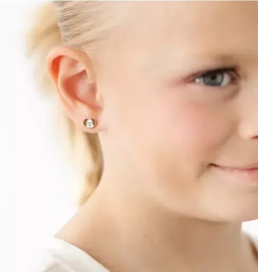 Dog Stud Earring