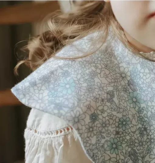 Enchanted Wildflower Winglet Bib - Ivory