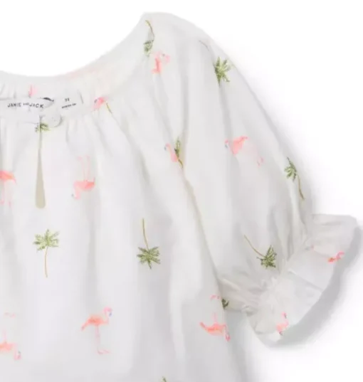 Flamingo Palm Top