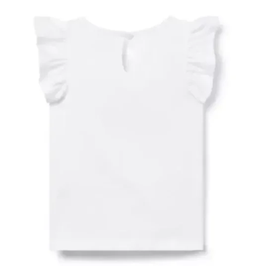 Fleur Ruffle Sleeve Tee