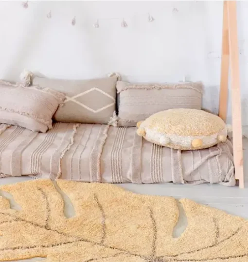 Floor Cushion Bubbly Honey