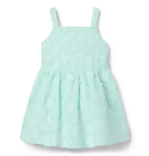 Floral Appliqué Dress