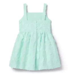 Floral Appliqué Dress