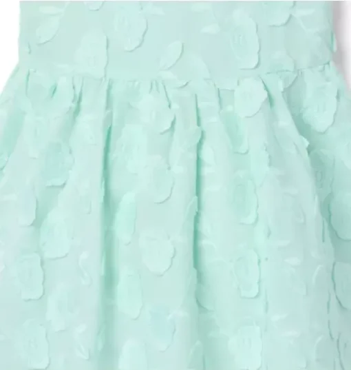 Floral Appliqué Dress