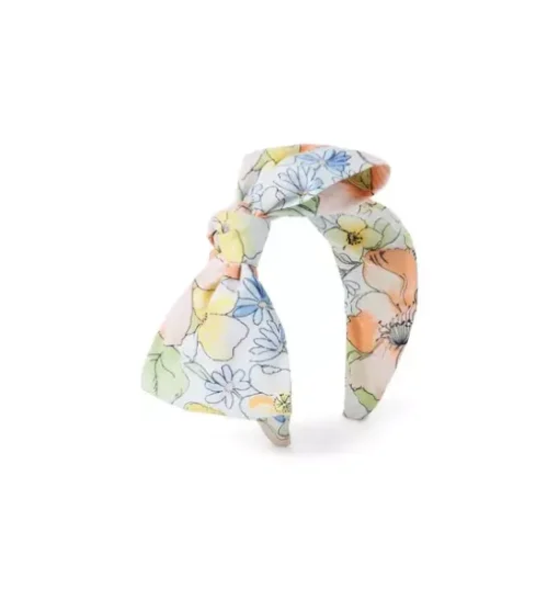 Floral Bow Headband
