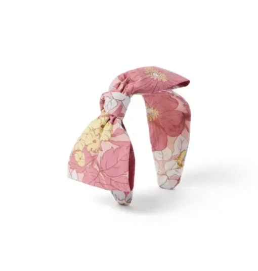 Floral Bow Headband