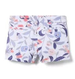 Floral Canvas Short