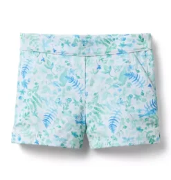 Floral Canvas Short