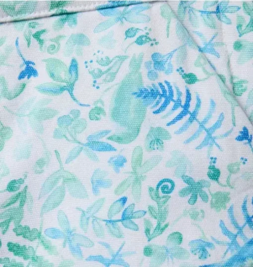 Floral Canvas Short