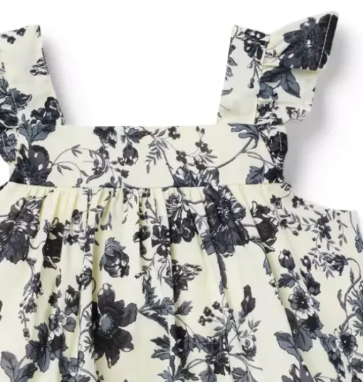 Floral Pleated Top