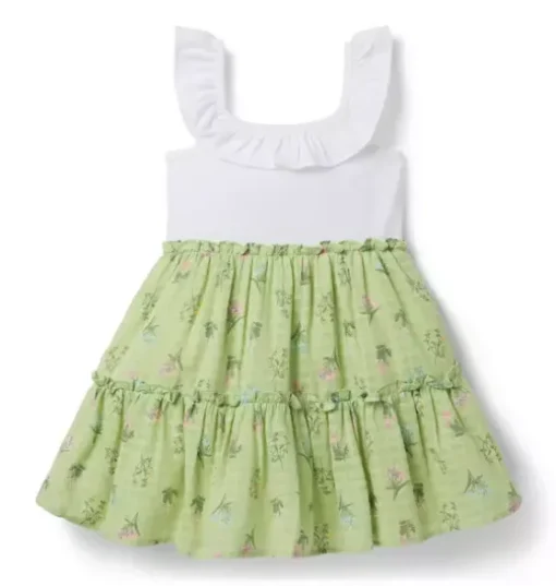 Floral Ruffle Dress