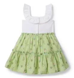 Floral Ruffle Dress
