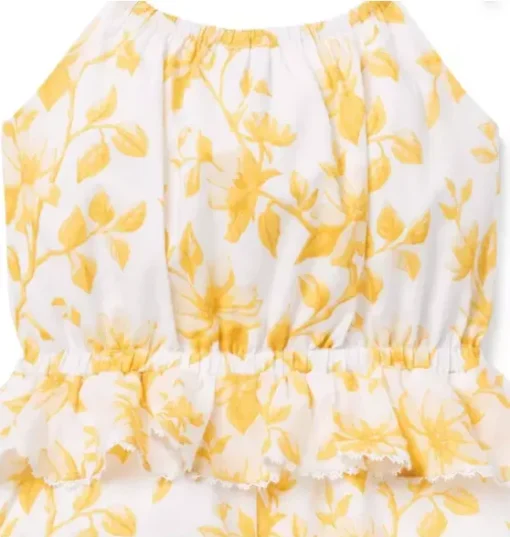 Floral Ruffle Romper