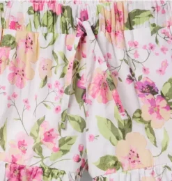 Floral Ruffle Short