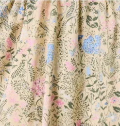 Floral Smocked Ruffle Dress