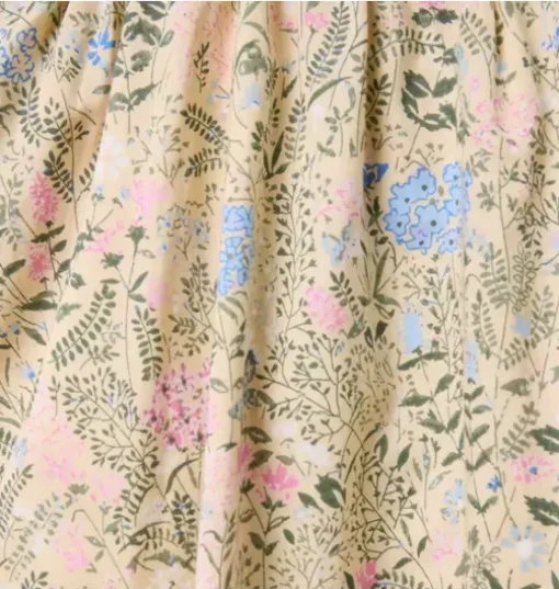 Floral Smocked Ruffle Dress
