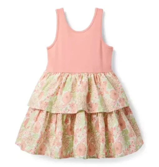 Floral Tiered Dress