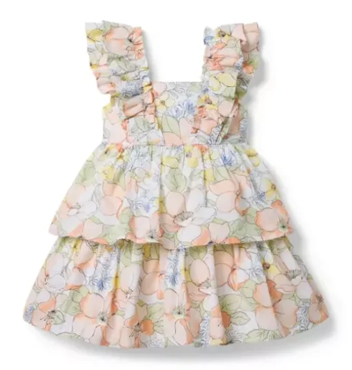 Floral Tiered Dress