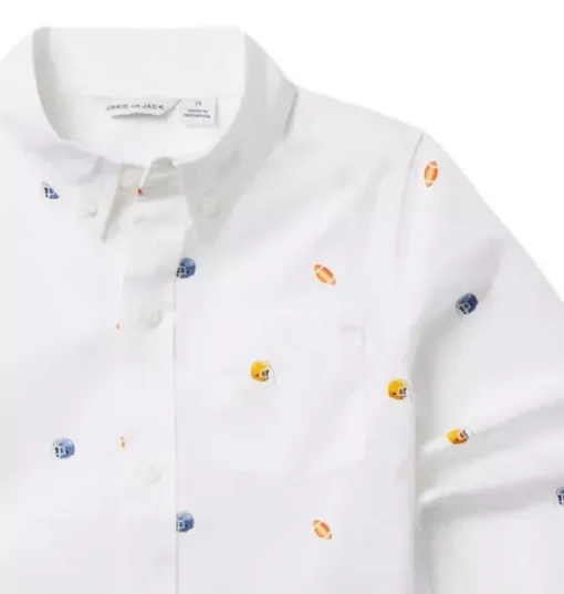 Football Poplin Shirt