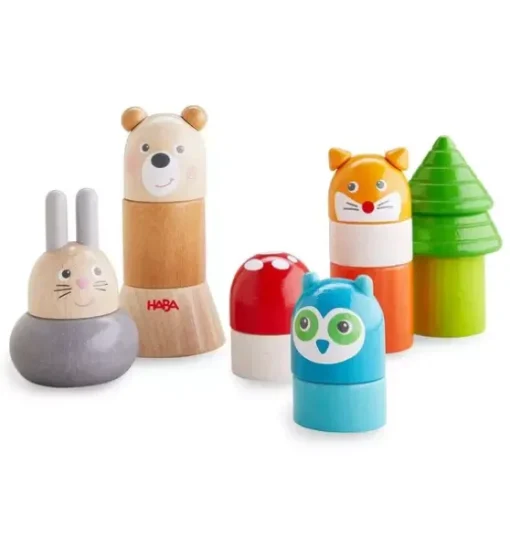 Forest Animals Wooden Stacking Toy