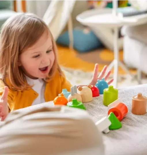 Forest Animals Wooden Stacking Toy