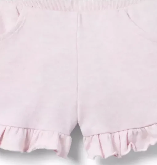 French Terry Ruffle Short