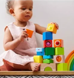 Fun with Sounds Wooden Discovery Blocks