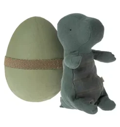 Gantosaurus in egg, Small - Dark petrol