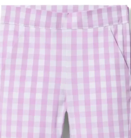 Gingham Canvas Pant