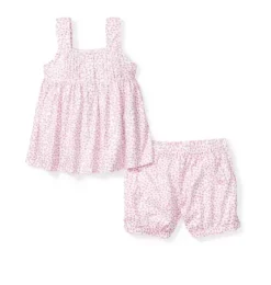 Girls Charlotte Short Set in Sweethearts