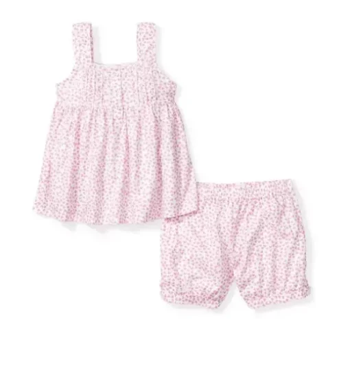Girls Charlotte Short Set in Sweethearts