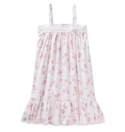 Girl's Twill Lily Nightgown in Seashell Splendor