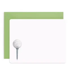 Golf Tee Flat Notes